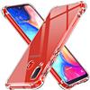 iVoler Cover per Samsung Galaxy A20e / A20 e, Custodia Trasparente per Assorbimento degli Urti con Paraurti in TPU Morbido, Sottile Morbida in Silicone TPU Protettiva Case