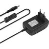 HEGEHE - Adattatore di alimentazione con interruttore 12V DC 2A, AC 100-240V 50/60Hz, spina/lunghezza cavo 90cm (jack 5,5 * 2,1mm) compatibile con box TV, strisce luminose a LED, router, fotocamere