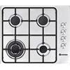 Meireles MG 3650 X Hobs - Piastra da incasso a gas, in acciaio inox, girevole, top left, A