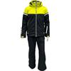 Brugi Tuta Completo Sci uomo AH1D MQDD 3.000mm Waterproof Regular Fit GIACCA PANTALONE (GIALLO, XL)