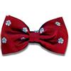 Remo Sartori - Papillon Uomo In Seta Bordeaux Floreale, Made In Italy (Classico)