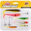 Berkley Pro Pack Jig Minnow Dark Water, Kit, Colori Misti