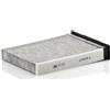 Mann Filter MANN-FILTER, CUK 2316 Filtro abitacolo, Carbone attivo | Per Autovetture, Filtrazione di polvere e polline, Riduzione degli odori, Qualità originale OE