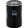 Mann Filter MANN-FILTER, C 811 Filtro aria | Per Autocarri e autobus, Aria pulita, Filtro resistente, Design con adattamento perfetto, Qualità originale OE
