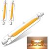 TDDKFB R7S LED 78mm Dimmerabile Lampadine, 10W COB Bianca Calda 3000K 1000LM, Equivalenti a 100W Alogena, Nessun Sfarfallio, Illuminazione Fascio 360°, 2 Pezzi