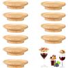 STFALI 10 Piattini Dessert, Ciotole Aperitivo, Porta Salse Da Piatto, Bevande, Feste, Cene di Famiglia e Accessori per Feste