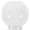 OSALADI Globo Di Bianco Smerigliato Paralume Di Ricambio Lampada In Acrilico Bianco Da 25 Cm Copertura Del Globo Sfera Paralume Per Lampada A Sospensione Applique Da Parete