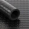 Floordirekt - Tappetino in gomma inodore, spessore 3 mm, colore: Nero
