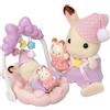 SYLVANIAN FAMILIES Le coucher des soeurs Lapin Chocolat - SYLVANIAN FAMILIES - 5806