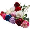 PacuM 12 Pcs Rose Finte in Seta Artificiale Bouquet Fiori Finti di Rosa con Steli Lunghi Fiori artificiali Fiori Artificiali Rose Finte Fiori artificiali， per Decorazioni per la Casa di Nozze(colori misti)
