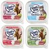 ADoC Day By Day Cat Gatto Mix 4 Paté Prosciutto Manzo Tacchino Selvaggina - Box da 24 Vaschette Da 100gr