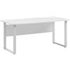 Schildmeyer Möbelpartner Denver - Scrivania in metallo, 65 cm, colore: Grigio chiaro