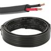 ETUKER Cavo per Veicolo 2 Poli 10M Cavo Elettrico per Rimorchio,Cavo a 2x0.75mm² Piatto Cavo per Rimorchi
