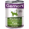 Gemon Paté Con Tacchino Cibo Umido Gatti Sterilizzati Barattolo 400 G