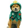GENERIC Costumi natalizi per cani, vestiti di Natale caldi per cani, felpa con cappuccio di Natale, per cani e gatti, con cappello, abiti caldi invernali per animali domestici, piccoli, e grandi