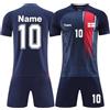 Generic Maglia da Calcio Personalizzata Bambini Adulti, Maglia da Calcio Nome Personalizzato Numero Logo, Regali di Calcio Ragazzi Uomini #10