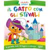 Raffaello Ragazzi Il gatto con gli stivali. Coloro e leggo. Ediz. a colori
