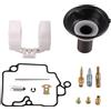 GOOFIT Kit 18 millimetri carburatore riparazione sostituzione per GY6 50cc ATV Go Kart e scooter
