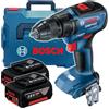 BOSCH BLAUW GSR 18V50 BOORSCHROEFMACHINE SET 18V 2X5 AH ACCU 06019H5001