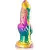 Epic Iris Dildo with Rainbow Testicles of Pleasure