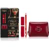 L'Oréal Paris Pochette Regalo Make Up à La Carte con Rossetto Liquido Matte Resistance Rosso e Matita Labbra, Per Labbra Effetto Velluto, Con Elegante Beauty Case in Vernice Rossa Bordeaux