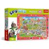 Trefl - Puzzle Osservazionale Spy Guy: Città - 100 Pezzi - Trova tutti gli Oggetti della Cornice, Puzzle Colorati Ricchi di Dettagli, Allenamento Percettivo per Bambini dai 5 anni
