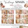 Blocco di carte scrap Vintage Sonata Medium Set cm 20x20