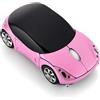 VBESTLIFE Vbest life - Mouse senza fili 2,4 G, fresco, mouse ottico per auto Ferrari(rosa), tastiera, mouse e penna di presentazione