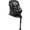 CHICCO Seggiolino Auto Chicco Seat105 i-Size 360° Isofix Posh Black (40-105 cm) con Dispositivo Anti Abbandono Easy tech incluso