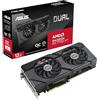 ASUS DUAL AMD Radeon RX 7700 XT OC Edition Scheda Grafica 12 GB GDDR6, 192 Bit, PCIe 4.0, HDMI, DisplayPort, Nero, DUAL-RX7700XT-O12G
