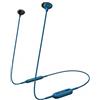 Panasonic RP-NJ310B Auricolari Bluetooth, Sistema XBS per Bassi Potenti, 6 Ore di Riproduzione Wireless, Ricarica Veloce, Comandi Vocali, Compatibili con Smartphone, Design a Tenuta Stabile, Blu