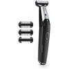 BaByliss T880E Regolabarba Triple S, batteria agli ioni di litio, 3 guide di taglio, Grigio scuro
