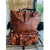 Fatto a mano UOMO DONNA PELLE HOLDALL VIAGGIO PALESTRA DUE REGALO COMBINATO GRATUITO