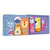 Euphidra cofanetto primi traguardi doccia shampoo 2in1 250 ml + crema idratante 50 ml + stick labbra 4,5 g