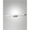 Fabas RAPALLO APPLIQUE CROMO IN METALLO E METACRILATO L.60CM A LED 3000K - 14W - 1580 lm