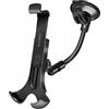 LOGILINK aa0102 Smartphone Universale Supporto da Auto per Parabrezza con Ventosa Resistente e 360 Gradi Girevole Nero
