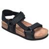 Scholl Shoes New Track Nubuck Sandalo a strappo Nero 45 - 1 paio