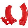 POLISPORT 8478400002 - Set di piastre paramotore in plastica durevole e resistente agli urti compatibile con le moto Honda in colore rosso