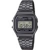 Casio Orologio Uomo Casio in Acciaio Vintage Multifunzione A158WETB-1AEF Grigio