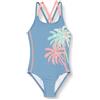 Playshoes Schwimmanzug Costume Intero, Palmen, 158/164 Bambina