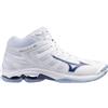 MIZUNO scarpe MIZUNO Wave voltage 2 mid unisex bianco/celeste