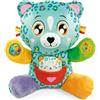 Clementoni Baby Cleo e Leo, Peluche Interattivo Parlante con Piccolo Cucciolo, per Bambini di 6+ Mesi, Centro attività Che Stimola Lo Sviluppo Emotivo, Sensoriale e Cognitivo, Lingua Italiana, 17966