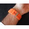 22 MM Braccialetto Cinghia Arancione Tropical Ideale Compressor Immersioni Diver