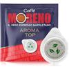 CAFFE' MORENO - 450 Cialde Caffe Compostabile, Compatibili Con Macchina Caffè Cialde Sistema ESE44mm, Aroma Distinto Con Dolcezza Inconfondibile, Cialda Da 7g, Miscela Aroma Top Espresso