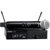 SHURE SLXD24/SM58 J53 RADIOMICROFONO PALMARE DIGITALE WIRELESS A MANO CAPSULA SM 58
