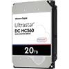 Western Digital WD - Hard disk interno SATA 6Gb/s, 20 TB, 7200 giri/min, 512 MB