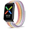 ZoRoll Cinturino per OPPO Watch Free, Nylon Morbido Sport Traspirante Ricambio Bracciale Compatibile con OPPO Watch Free - Colorato