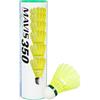 Yonex Mavis 350 Green cap Nylon Shuttlecock (Yellow) - Volano,