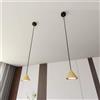 Lampadario ELIT 1 GOLD o BLACK - Base GX53