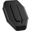 Rokform - Fuzion Portafoglio magnetico in alluminio con supporto, progettato per custodie Mag Safe compatibili (nero), nero, Minimalista